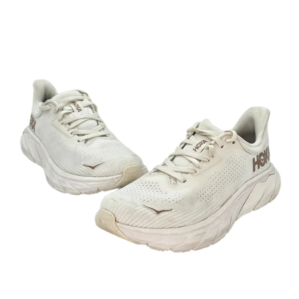 Hoka Arahi 7 Women's Running Shoes, White, US 6B – Preowned - Picture 1 of 13